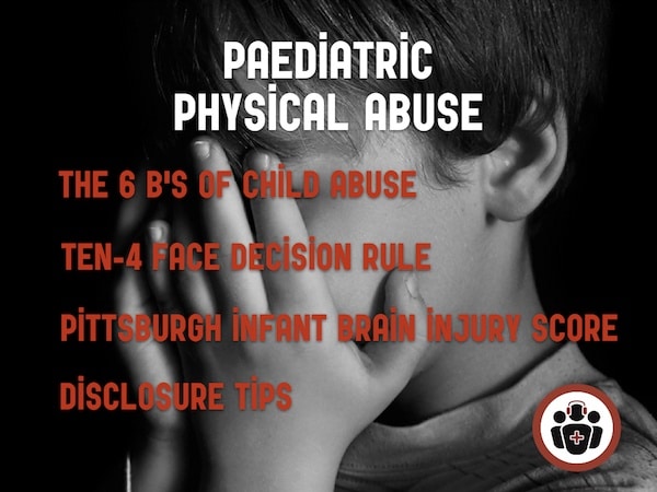 Pediatric Physical Abuse, Emergency Medicine Cases