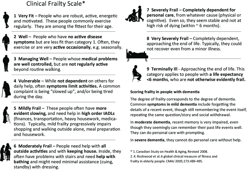 clinical frailty scale