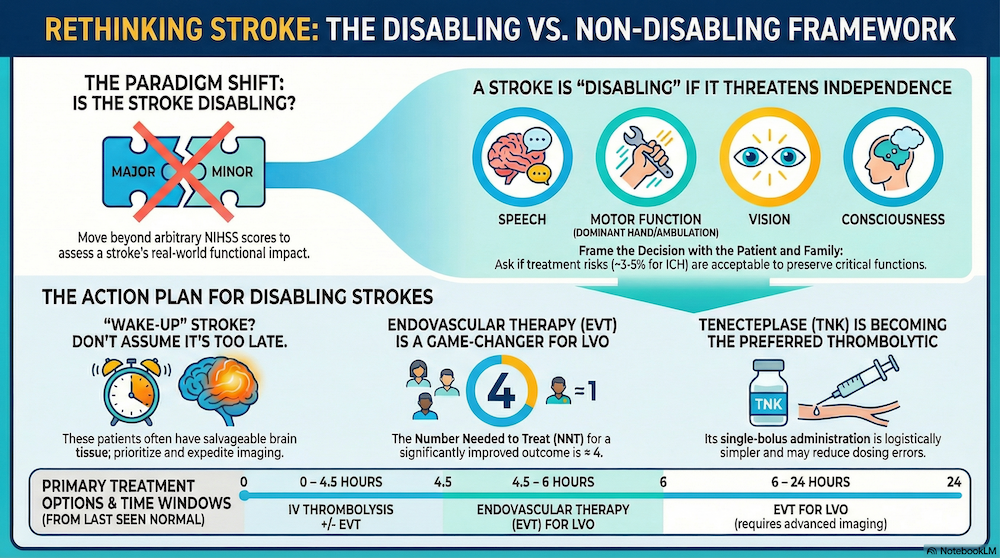 Disabling Stroke Infographic