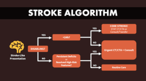Strok Algorithim Nondisabling Stroke Recognition and Management | Emergency Medicine Cases