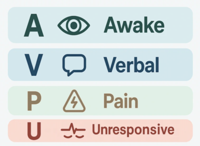 AVPU for level of awareness