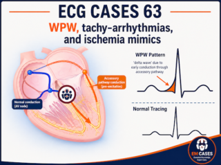 ECG Cases 63 WPW